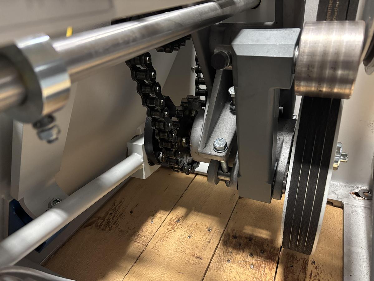 Used Used Turbula Heavy-Duty Stainless-Steel 3D Powder Mixer, Model T-50A