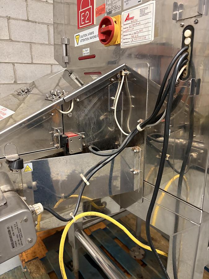 Used Used Antrisu Stainless Steel Inline X-Ray Inspection System, Model KDF405ACWH
