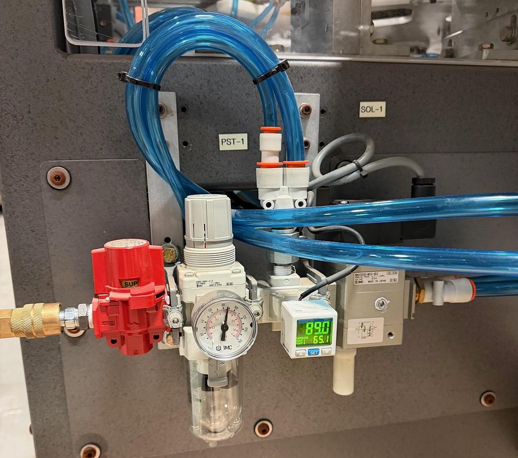 Used Unused Enflex (Paxiom) Automatic Circular 12 Station Rotary Vertical Cartoner, Model Kartner CC-003