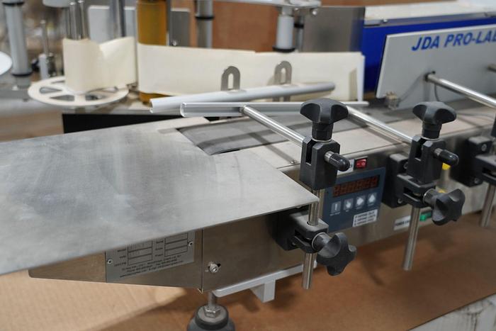 Used Used JDA Pro-Label Table-Top Pressure Sensitive Wraparound Labeler, Model JDA-1