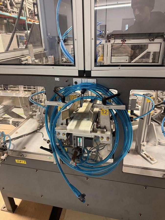 Used Unused Enflex (Paxiom) Automatic Circular 12 Station Rotary Vertical Cartoner, Model Kartner CC-003