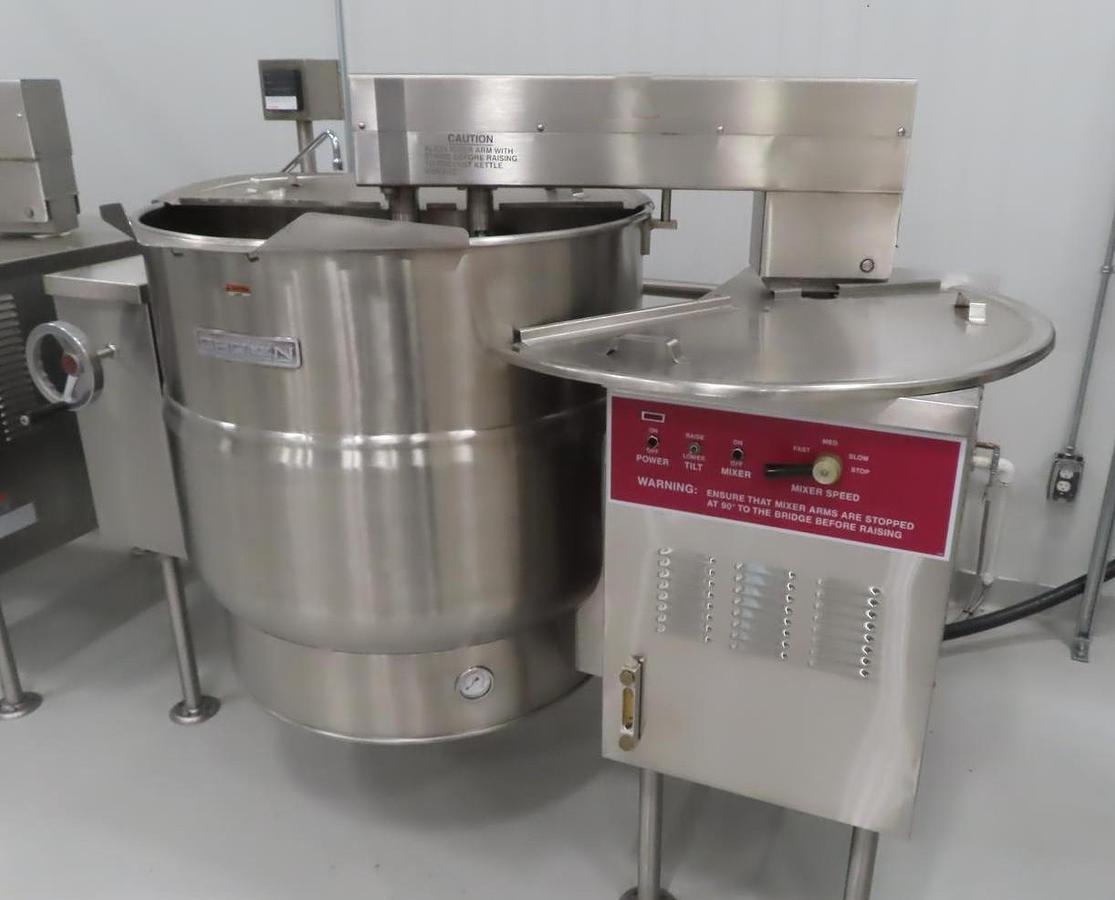 Used Used Crown 100 G Stainless Steel Electric Mixing Kettle, Model ELTM-100