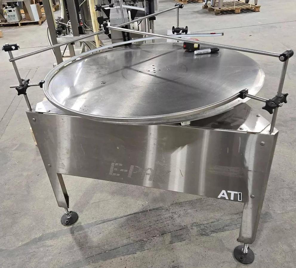 Used Used E-PAK 40” Stainless Steel Accumulating Table
