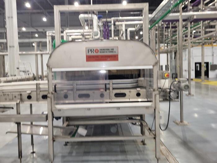 Used Used Pro-Engineering 5' x 45' Stainless Steel Tunnel Pasteurizer