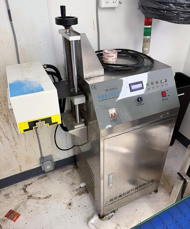Used Used Shanghai Yiman Induction Sealer, Model SR-6000A