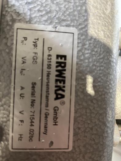 Used Erweka Table-Top Oscillating Granulator