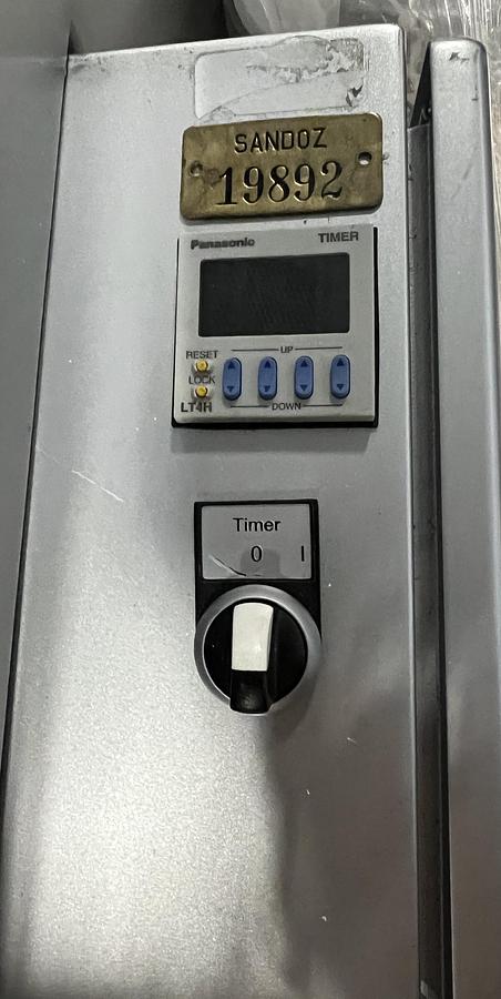 Used Used Turbula Heavy-Duty Stainless-Steel 3D Powder Mixer, Model T-50A