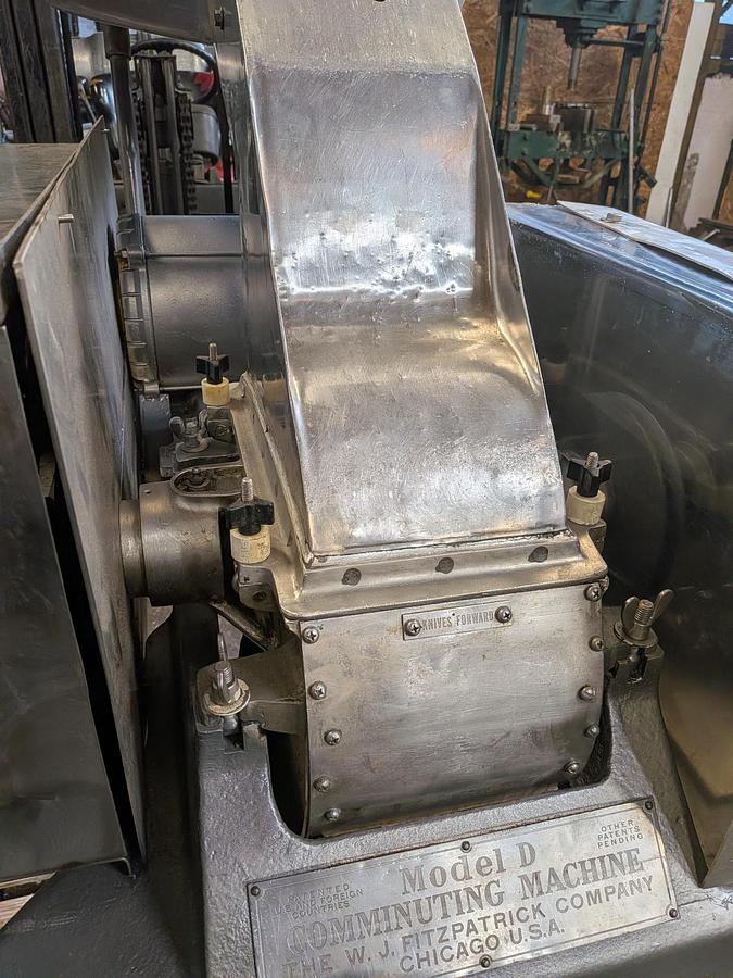 Used Used Fitzpatrick Model D6 Fitzmill