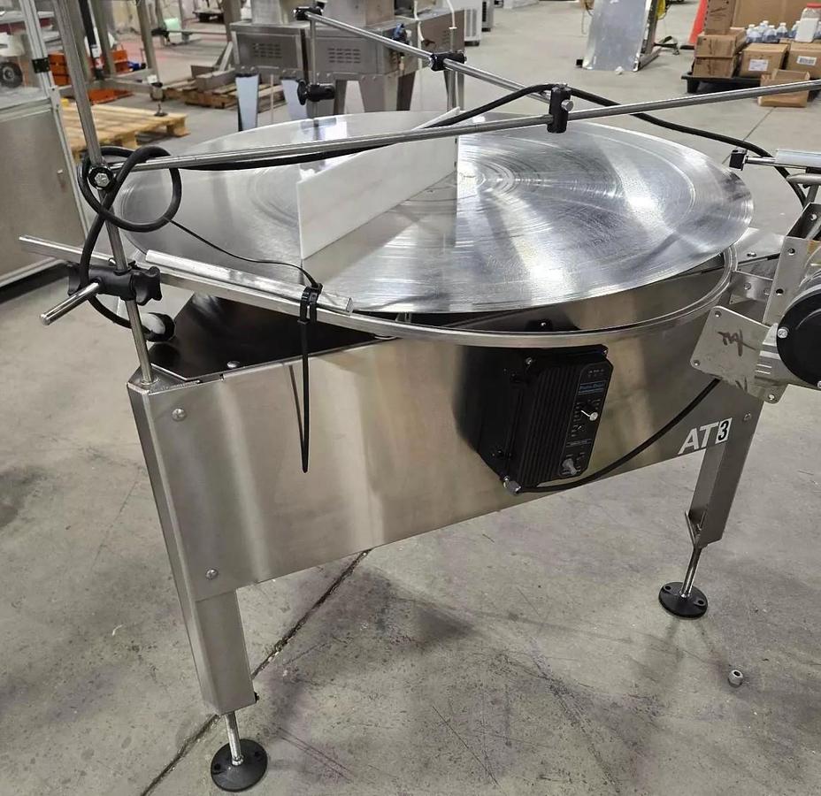 Used Used E-PAK 40” Stainless Steel Accumulating/Feeding Table