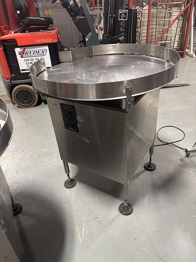 Used Used 36” Stainless Steel Accumulating Table