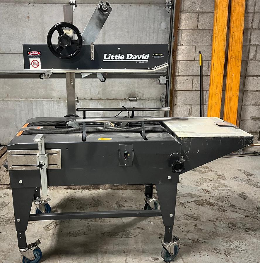 Used Used Loveshaw – Little David Top and Bottom Tape Sealer, Model LD10