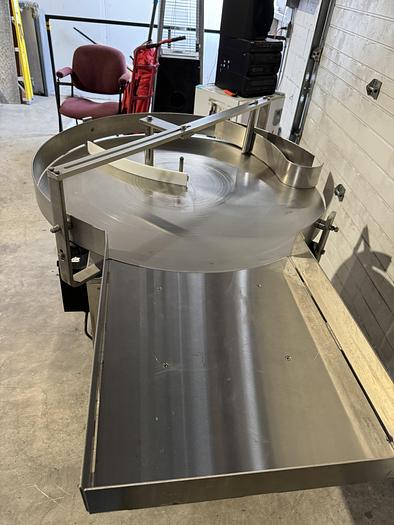 Used Used 36" Stainless Steel Unscrambling Table