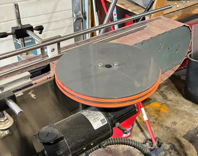 Used Used CCL Pressure Sensitive Wraparound Labeler, Model 5005WA