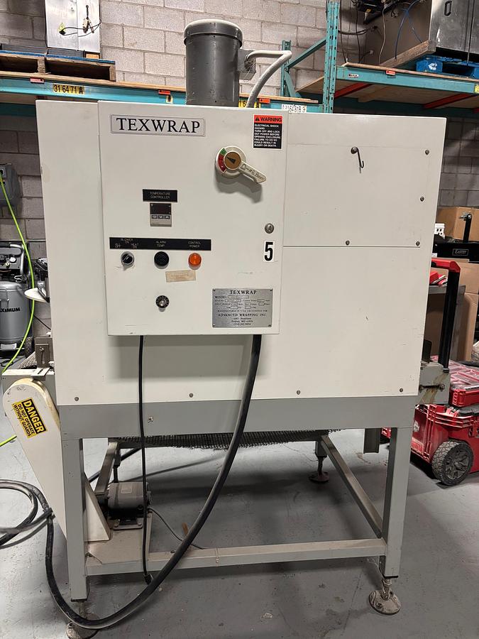 Used Used Texwrap Heat Tunnel, Model T-822