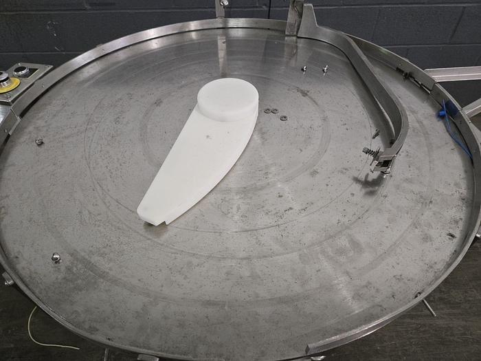 Used Used Chase-Logeman 36” Stainless Steel Accumulating Table, Model 24-36 U/A