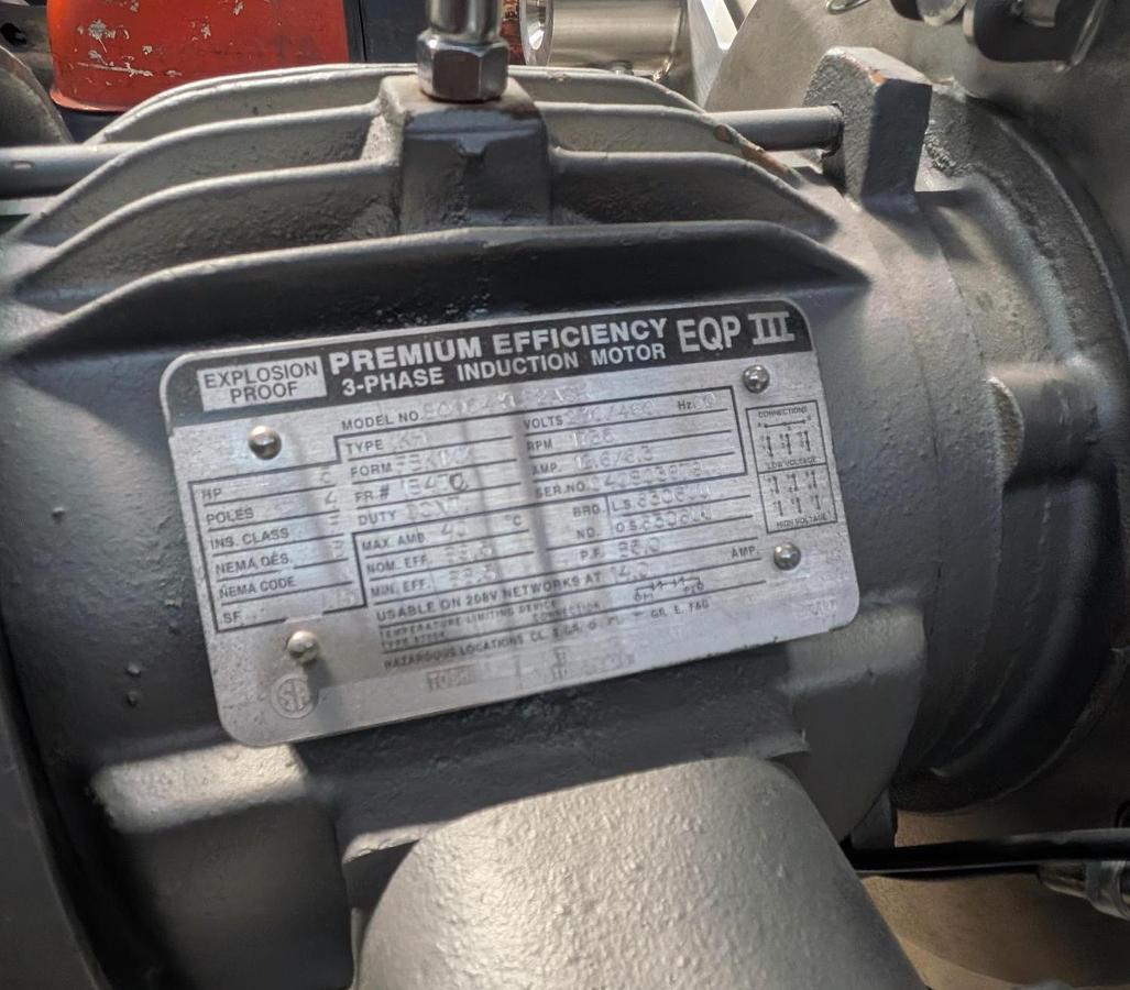 Used Used Fluid Air Stainless Steel Size Reduction Mill, Model Granumil 7