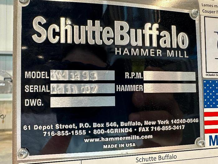Used Used Schutte Buffalo Minimill - Stainless Steel Hammermill