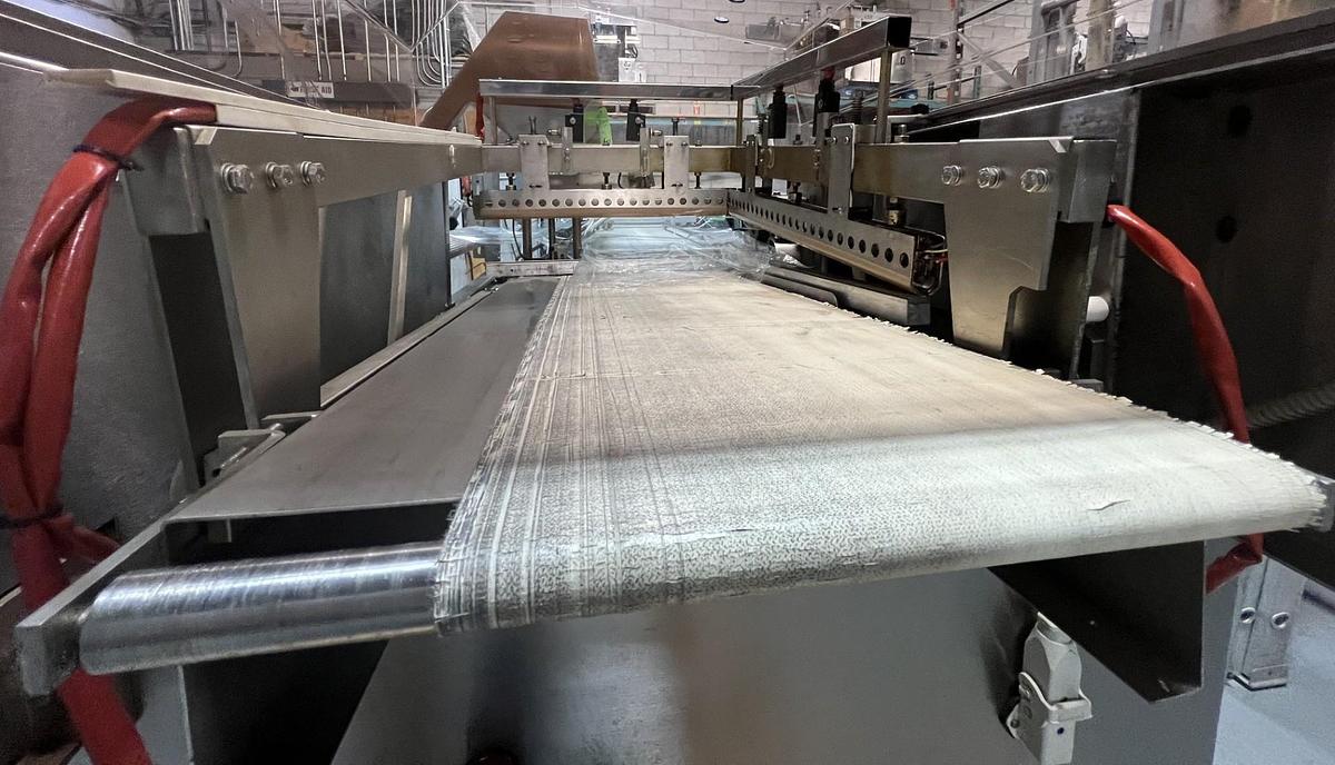 Used Used MiniPack Stainless Steel Automatic L-Bar Sealer, Model Sealmatic 56T