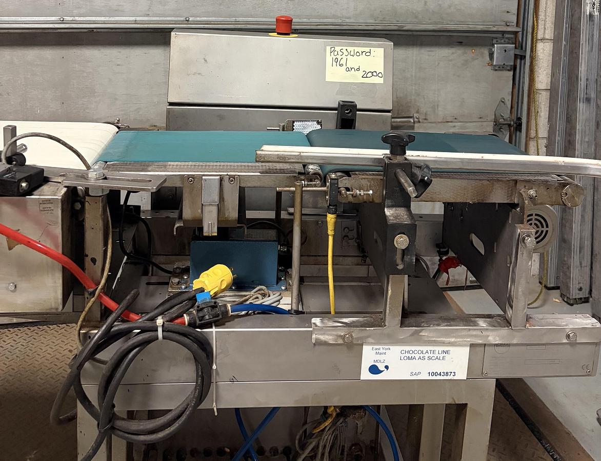 Used Used LOMA Inline Check Weigher, Model AS1500