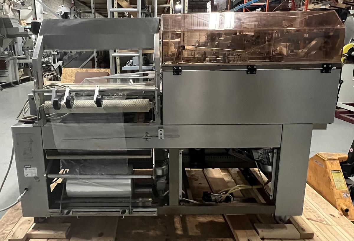 Used Used MiniPack Stainless Steel Automatic L-Bar Sealer, Model Sealmatic 56T