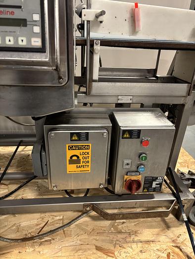 Used Used Safeline Inline Metal Detector.