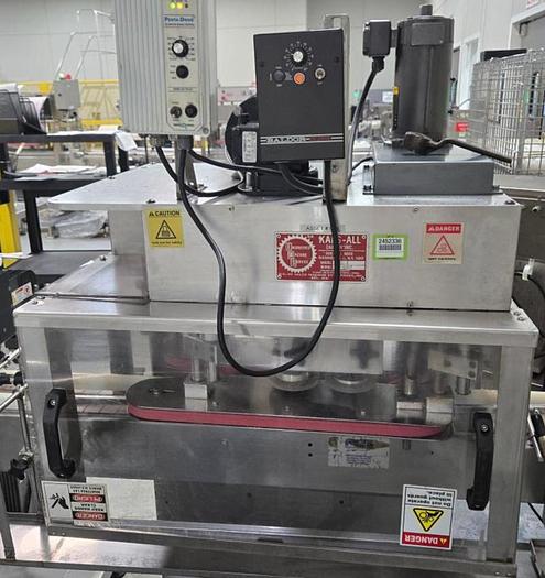 Used Used Kaps All Automatic Stainless-Steel Cap Retorquer, Model E
