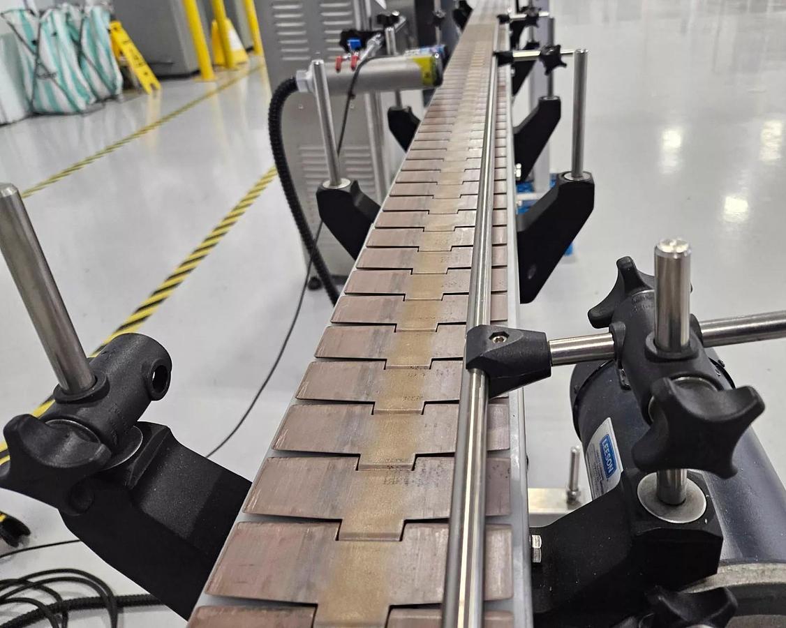 Used Used E-PAK 10 Long Stainless Steel Motorized Conveyor