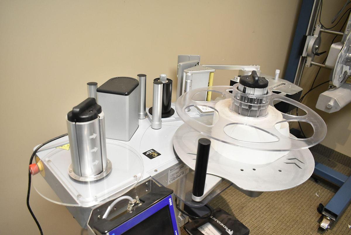 Used 1 Used Videojet Thermal Print and Apply Labeler with 300T Tamp, Model VJ9550