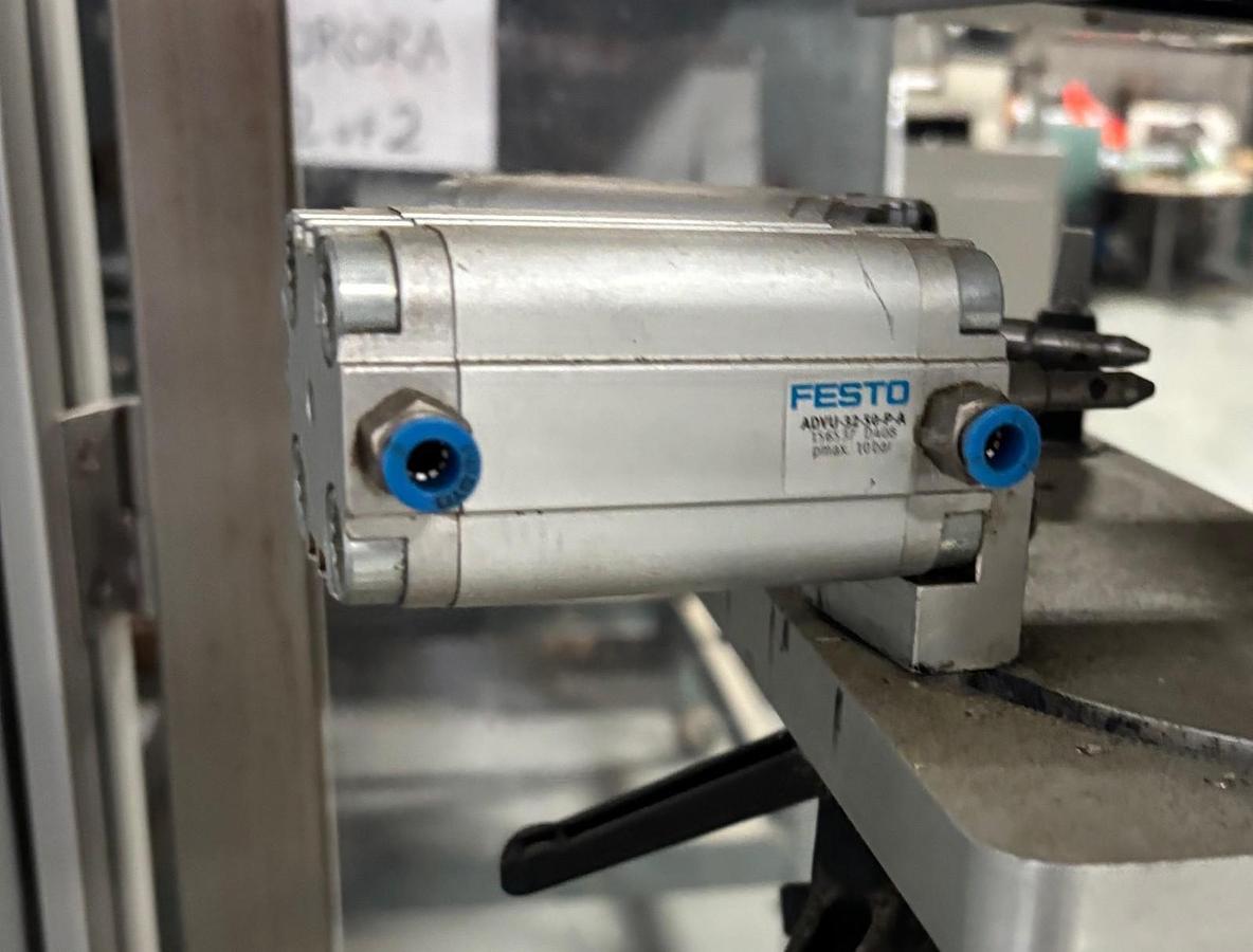 Used Used Aesus Automatic Neck and Body Bander, Model Delta Shrink