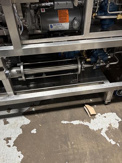 Used Used Microthermics UHT/HTST Lab 25 DIPW Direct Steam Pasteurizing System