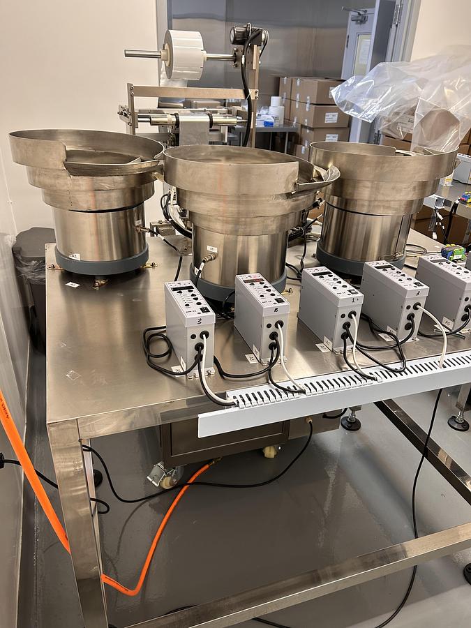 Used Used Vertical – 3-Sided Pouch Filler, Model P-1181SSVF-4C