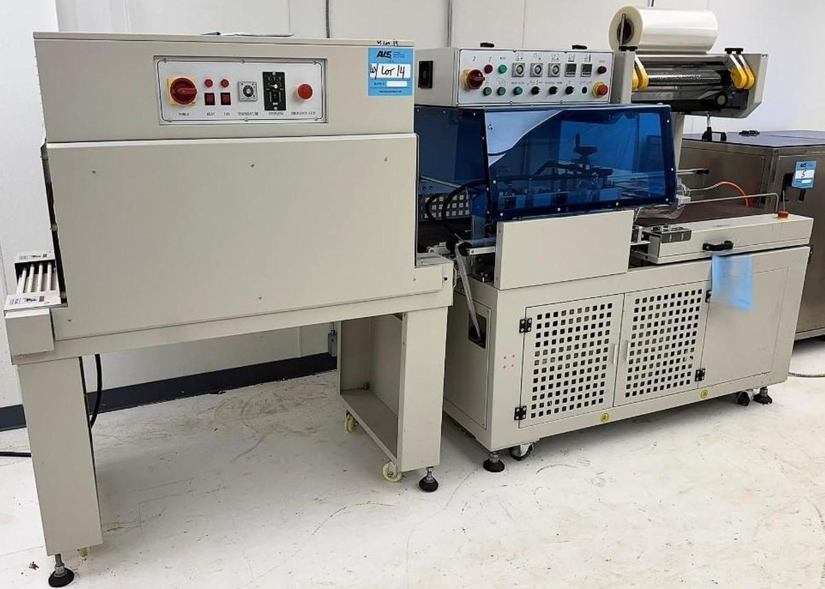 Used Used Packaging Equipment Automatic L-Bar Sealer and Heat Tunnel