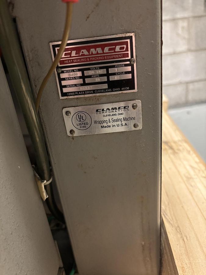 Used Used Clamco Automatic L-Bar Sealer, Model 6600