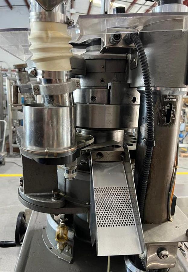 Used Used Manesty BetaPress – 16 Station Rotary Tablet Press. Serial