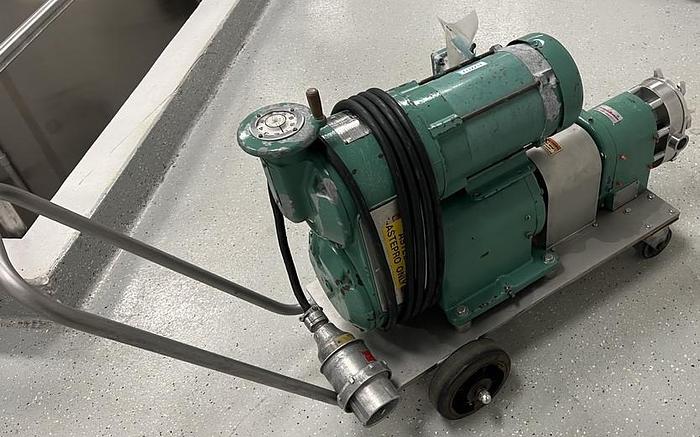 Used Used Tri-Clover Positive Displacement Pump