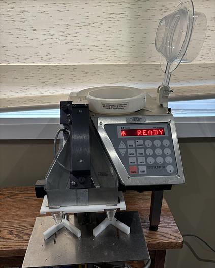 Used Used Kirby Lester Automatic Dual Lane Table-Top Tablet/Capsule Counter, Model KL50ic.