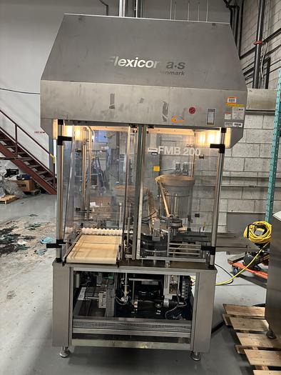 Used Used Flexicon Aseptic Liquid Vial Filling, Stoppering and Crimp Capping System, Model FMB-200