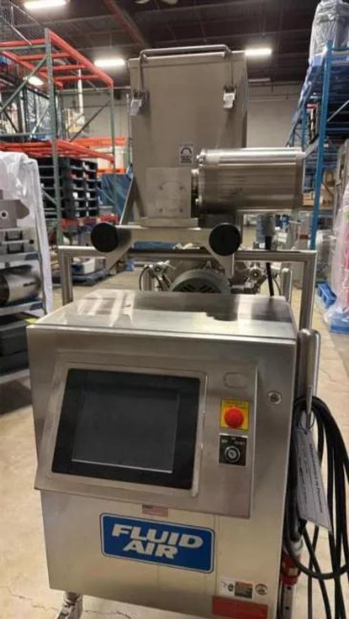 Used Used Fluid Air Stainless Steel Size Reduction Mill, Model Granumil 7