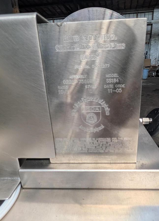 Used Used Fluid Air Stainless Steel Size Reduction Mill, Model Granumil 7