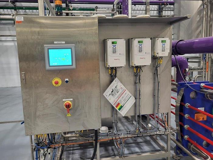 Used Used Alfa Laval Flash Pasteurizer, Model Flexitherm, model VB