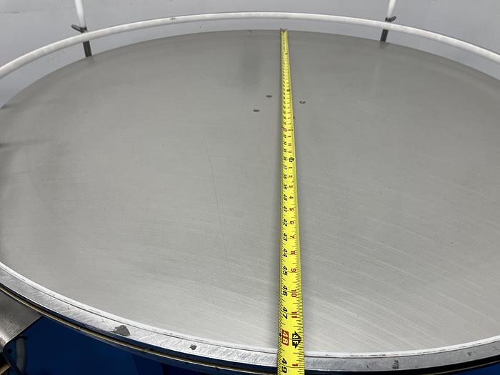 Used Used AMS 48” Stainless Steel Accumulating Table