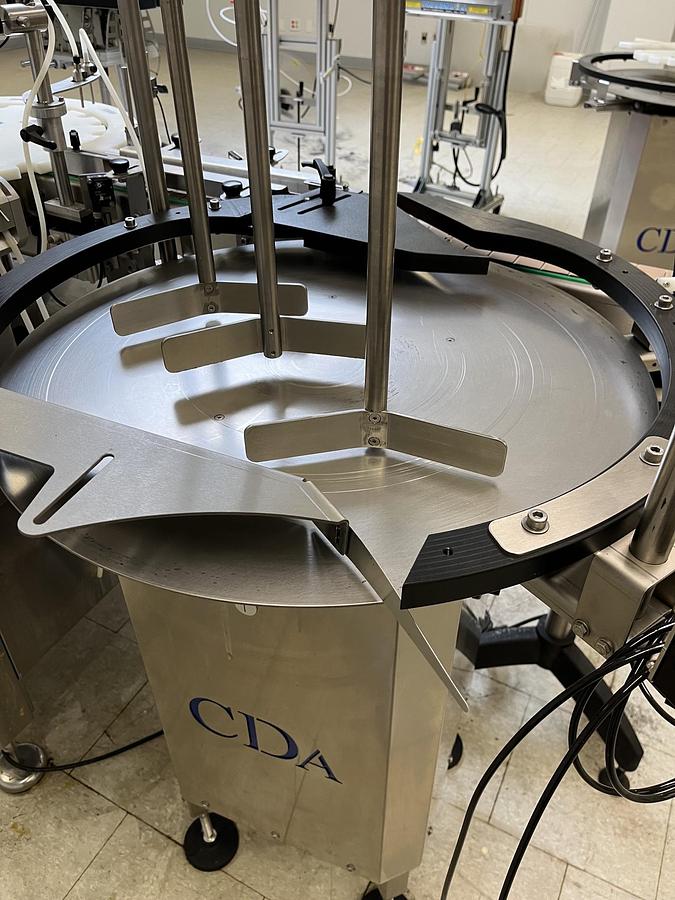 Used Used CDA E-FILL Automatic Liquid Filling and Packaging Line, Model E-FILL