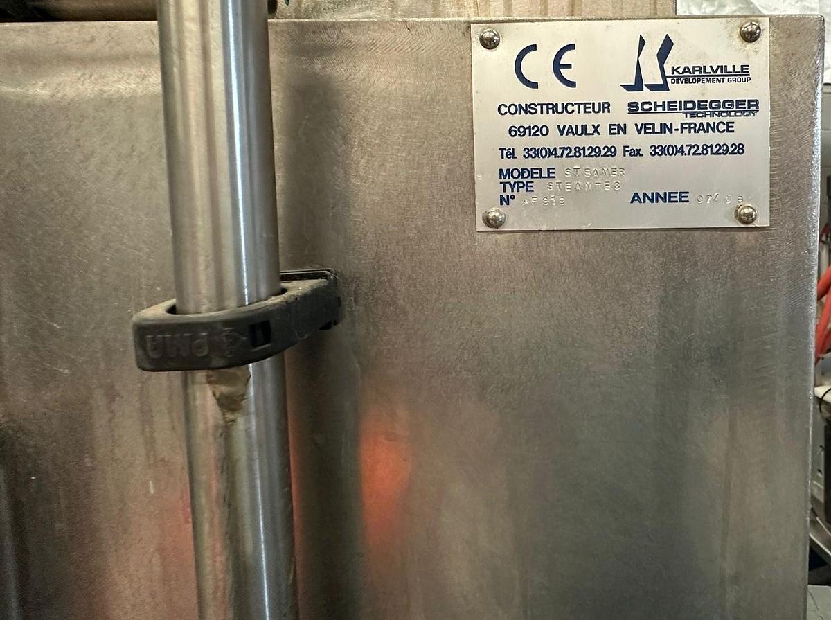 Used Used Stainless Steel Karlville Steam Tunnel, Model Steamtec Steamer
