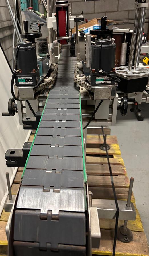 Used Used JDA Stainless Steel Automatic Pressure Sensitive Labeler, Model Pro-Label