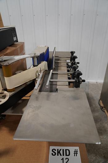 Used Used JDA Pro-Label Table-Top Pressure Sensitive Wraparound Labeler, Model JDA-1