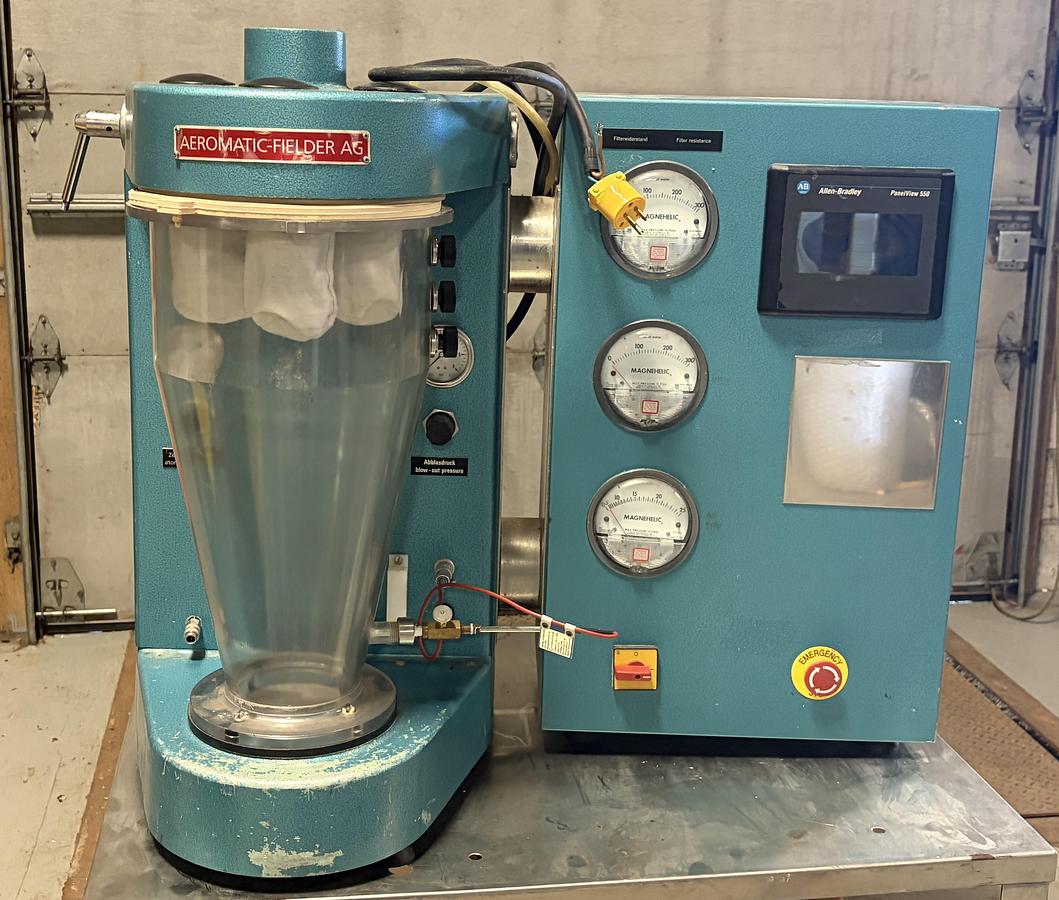 Used Used GEA  Aeromatic-Fielder Tabletop Fluid Bed Processor, Model STREA-1