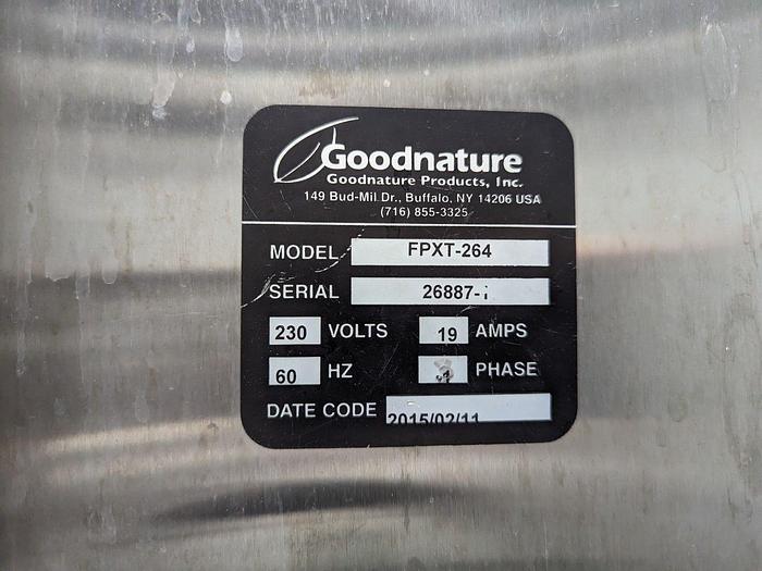 Used Used Good Nature HTST Flash Pasteurizer, Model FPXT-264