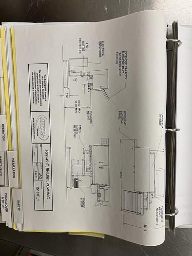 Used Used MGS Plastic Cup Placer