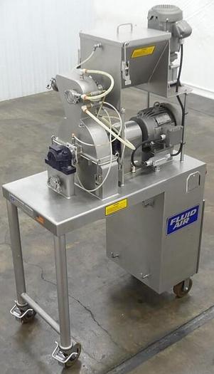 Used Used Fluid Air Stainless Steel Hammermill. Model 003