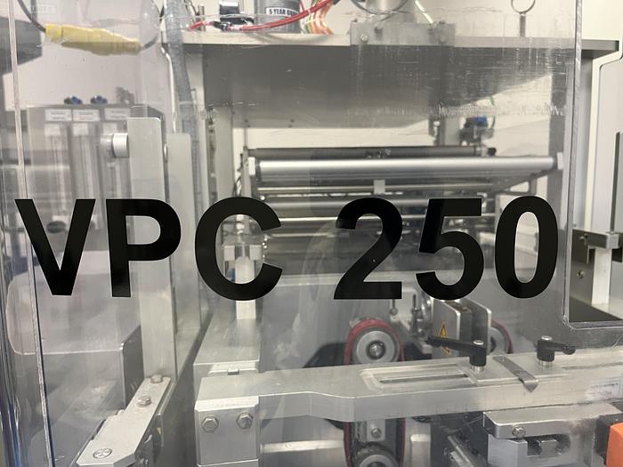 Used Used Wolf Stainless Steel Vertical Form Fill Seal Machine, Model VCP-250